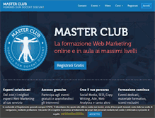 Tablet Screenshot of gtmasterclub.it